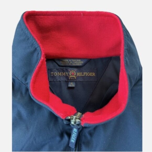 Vintage Tommy Hilfiger Golf 2003 Buick Classic 1/4 Zip Jacket XL PGA Lightweight - Picture 4 of 10